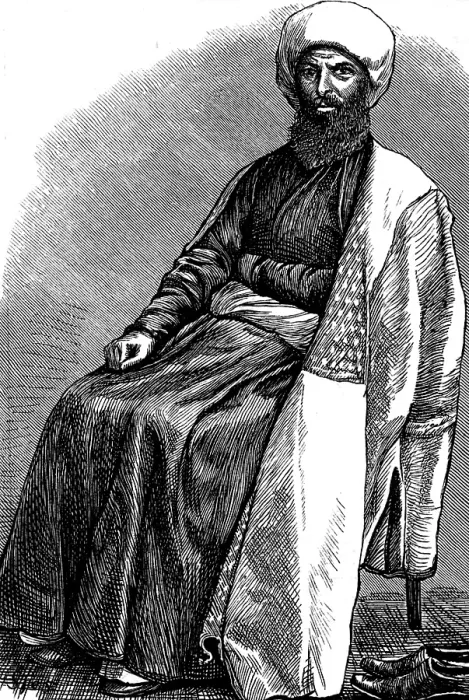 Framed Print : The Nations of Western Asia: Tartar priest, 1873. Creator: Unknown Framed Print : The Nations of Western Asia: Tartar priest, 1873. Creator: Unknown