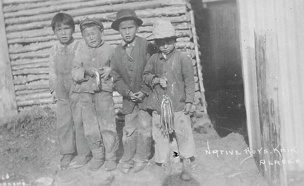 Native boys, between c1900 and c1930. Creator: Unknown