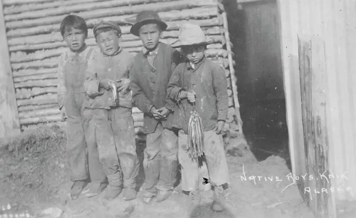 Framed Print : Native boys, between c1900 and c1930. Creator: Unknown Framed Print : Native boys, between c1900 and c1930. Creator: Unknown