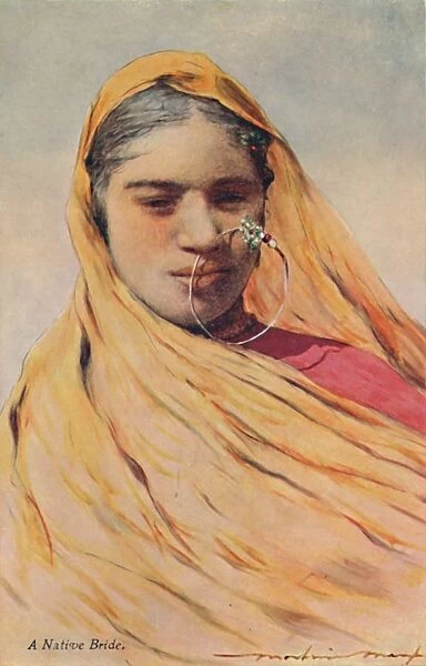 A Native Bride, c1920s. Creator: Mortimer L Menpes