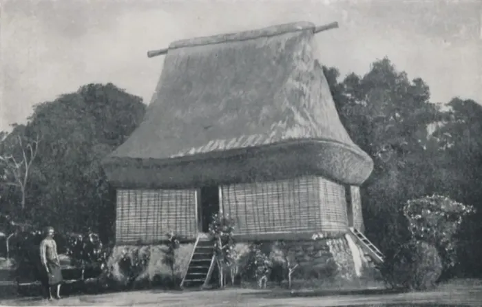 Framed Print : Native House, Fiji Islands, 1923. Creator: Unknown Framed Print : Native House, Fiji Islands, 1923. Creator: Unknown