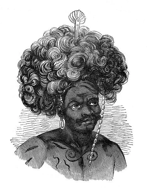 Native of the Papua Islands, 1848