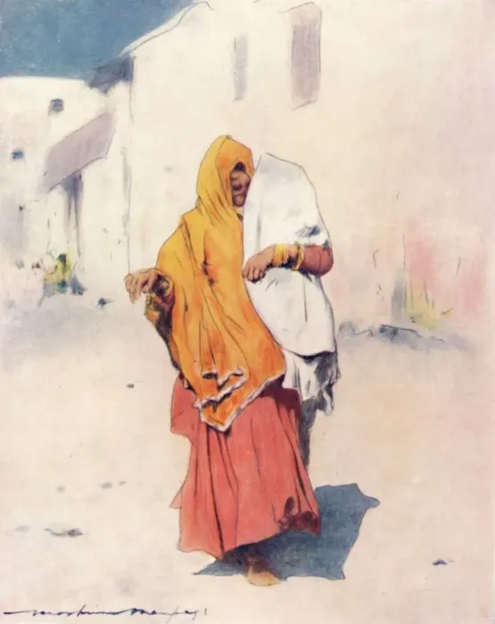 Framed Print : A Native Woman of Jeypore, 1905. Artist: Mortimer Luddington Menpes Framed Print : A Native Woman of Jeypore, 1905. Artist: Mortimer Luddington Menpes
