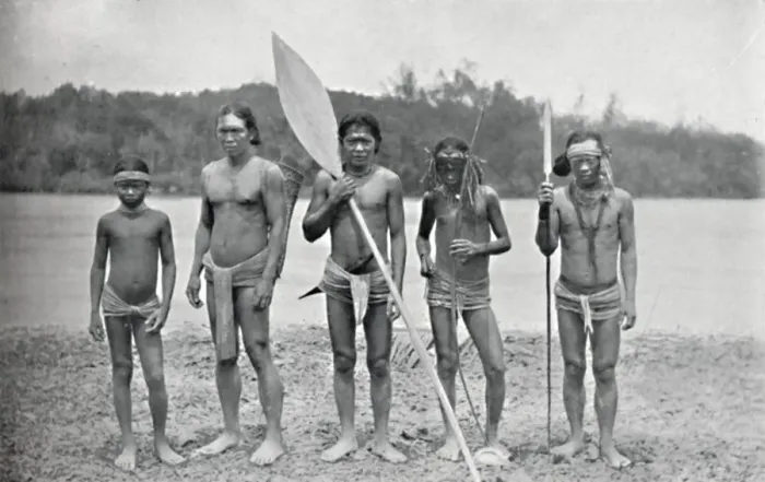 Framed Print : Natives of South Pagai Island, Nassau Group, off Sumatra, 1902. Artist: Cecil Boden Kloss Framed Print : Natives of South Pagai Island, Nassau Group, off Sumatra, 1902. Artist: Cecil Boden Kloss
