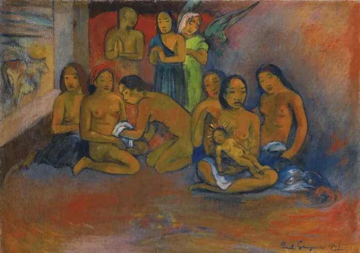 Framed Print : Nativite, 1902. Artist: Gauguin, Paul Eugene Henri (1848-1903) Framed Print : Nativite, 1902. Artist: Gauguin, Paul Eugene Henri (1848-1903)