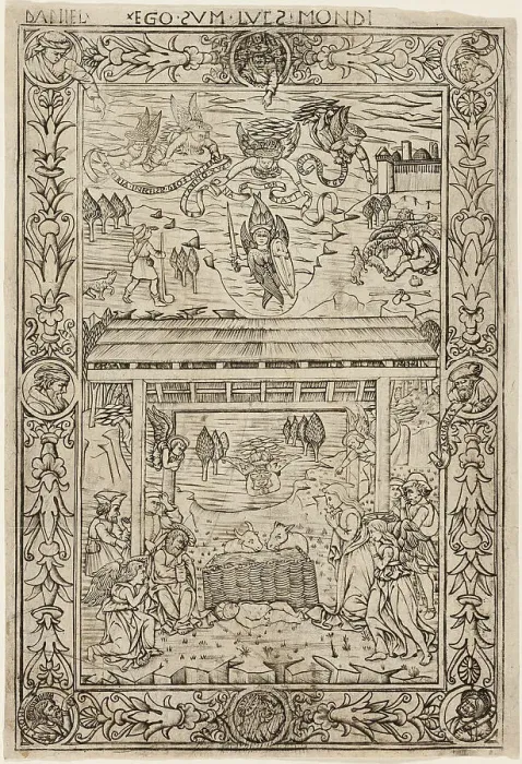 Framed Print : The Nativity, 1460 / 70. Creator: Unknown Framed Print : The Nativity, 1460 / 70. Creator: Unknown