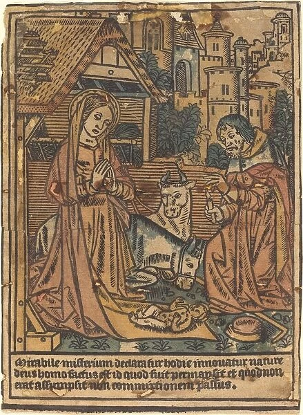 The Nativity, 1490  /  1500. Creator: Unknown