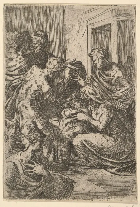 Framed Print : Nativity, 16th century. Creator: Unknown Framed Print : Nativity, 16th century. Creator: Unknown