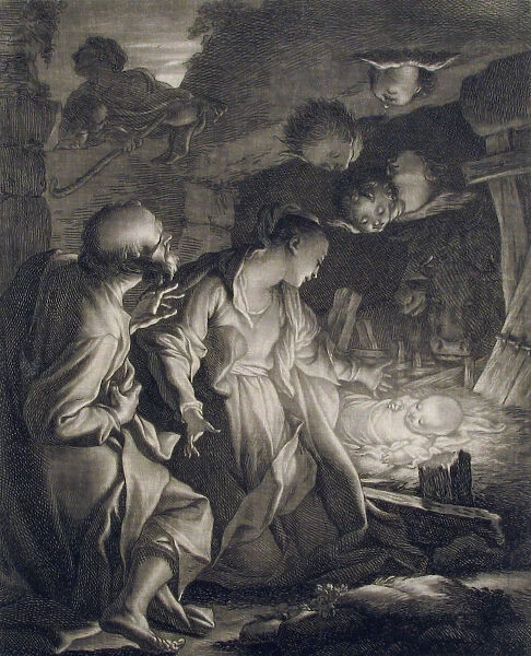 Nativity, 1727. 1727. Creator: Paul-Ponce-Antoine Robert