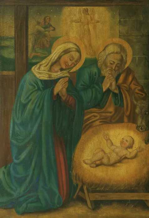 Framed Print : Nativity, 1890-1900. Creator: Unknown Framed Print : Nativity, 1890-1900. Creator: Unknown