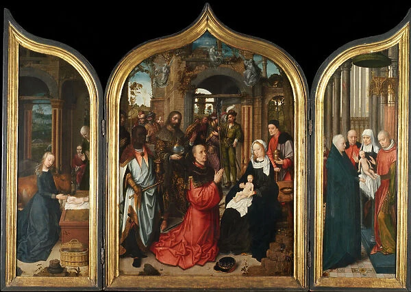 The Nativity, The Adoration of the Magi, The Presentation in the Temple, 1510-12