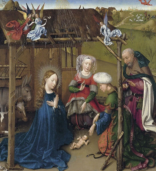 The Nativity. Artist: Daret, Jacques (ca 1404-ca 1470)