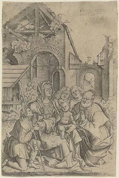 The Nativity, c. 1507. Creator: Benedetto Montagna