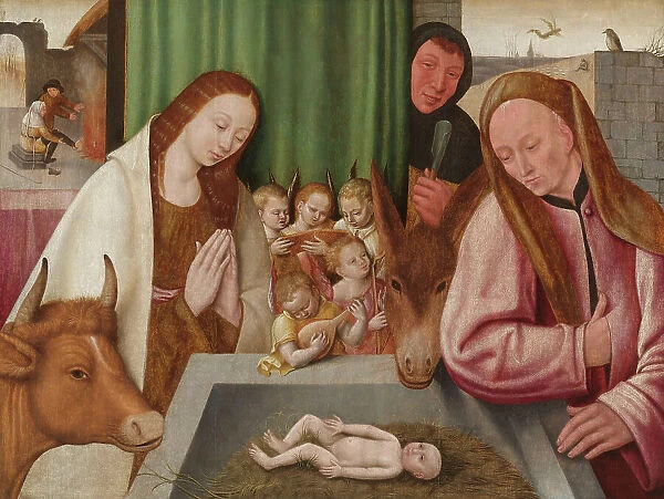 Nativity, c.1550-c.1600. Creator: Jheronimus Bosch (manner of)