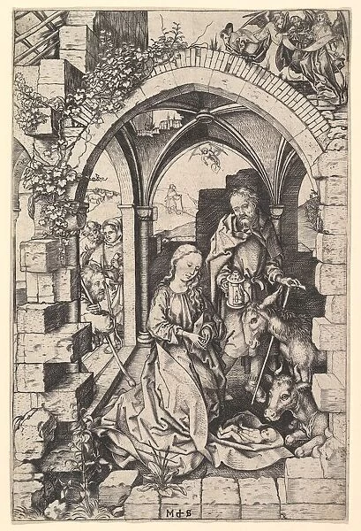 The Nativity, ca. 1435-1491. Creator: Martin Schongauer