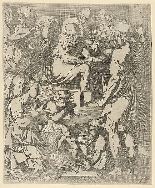 The Nativity, ca. 1544-48. Creator: Geoffroy Dumoutier