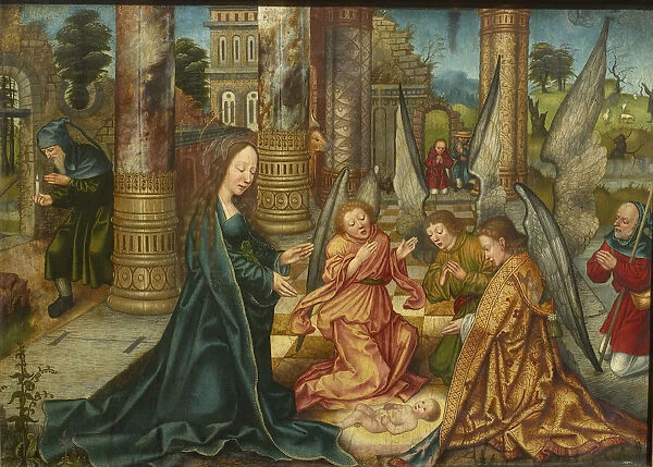 The Nativity of Christ, c. 1510. Creator: Master of Frankfurt (1460-ca. 1533)