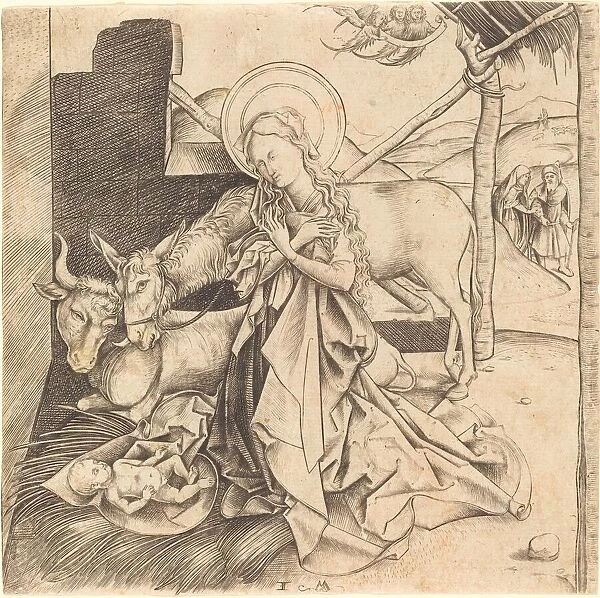 The Nativity. Creator: Israhel van Meckenem