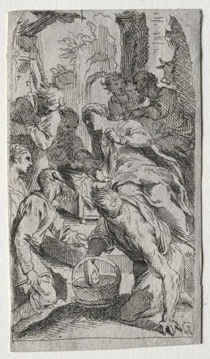 Framed Print : The Nativity. Creator: Unknown Framed Print : The Nativity. Creator: Unknown