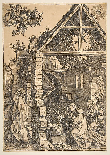 The Nativity, from The Life of the Virgin, 1502-3. Creator: Albrecht Durer