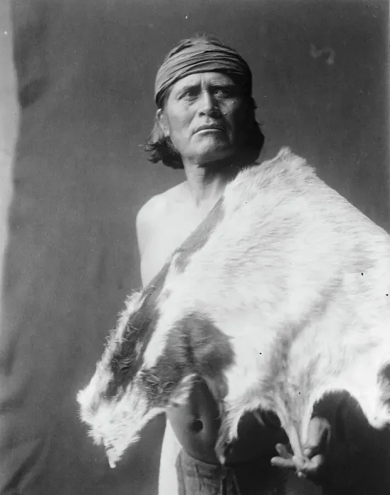 Framed Print : Nato, the goat man-Hopi, c1906. Creator: Edward Sheriff Curtis Framed Print : Nato, the goat man-Hopi, c1906. Creator: Edward Sheriff Curtis