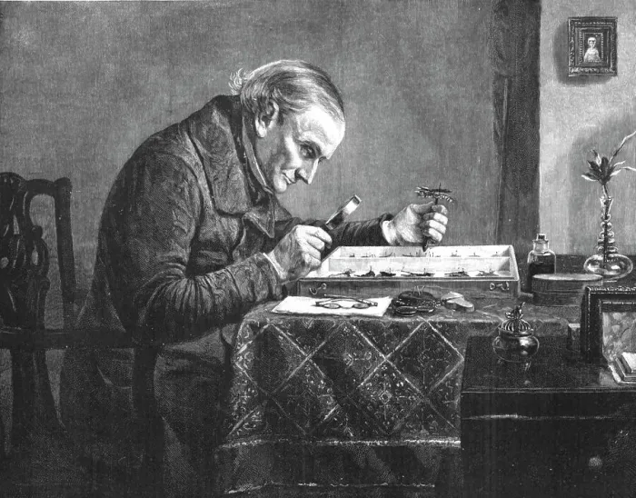 Framed Print : The Naturalist, after Stacey Marks, R.A. 1891. Creator: Henry Stacy Marks Framed Print : The Naturalist, after Stacey Marks, R.A. 1891. Creator: Henry Stacy Marks