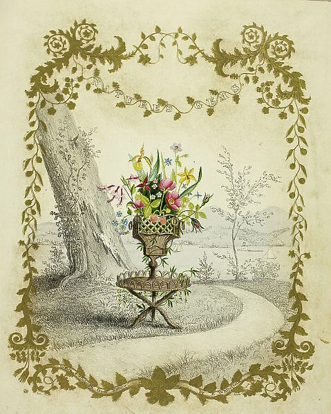 Nature's Gems, c.1844. Creator: Edwin Whitefield