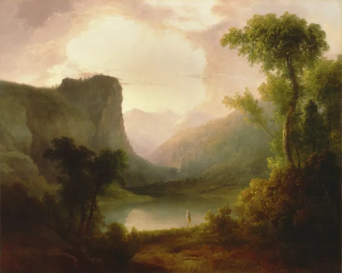 Framed Print : In Nature's Wonderland, 1835. Creator: Thomas Doughty. In Nature's Wonderland, 1835. Creator: Thomas Doughty Framed Print : In Nature's Wonderland, 1835. Creator: Thomas Doughty. In Nature's Wonderland, 1835. Creator: Thomas Doughty