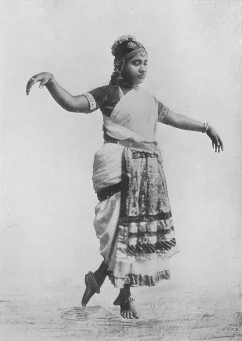Framed Print : Nauch Dancing Girl, c1890, (1910). Artist: Alfred William Amandus Plate Framed Print : Nauch Dancing Girl, c1890, (1910). Artist: Alfred William Amandus Plate