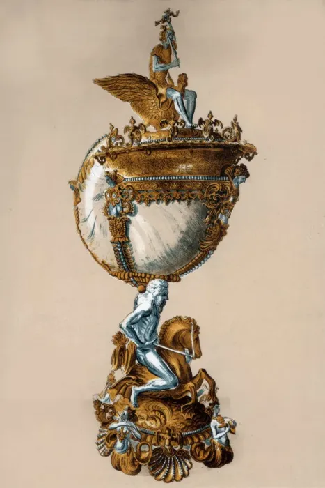 Framed Print : The Nautilus shell, 19th century. Artist: Charles James Richardson Framed Print : The Nautilus shell, 19th century. Artist: Charles James Richardson