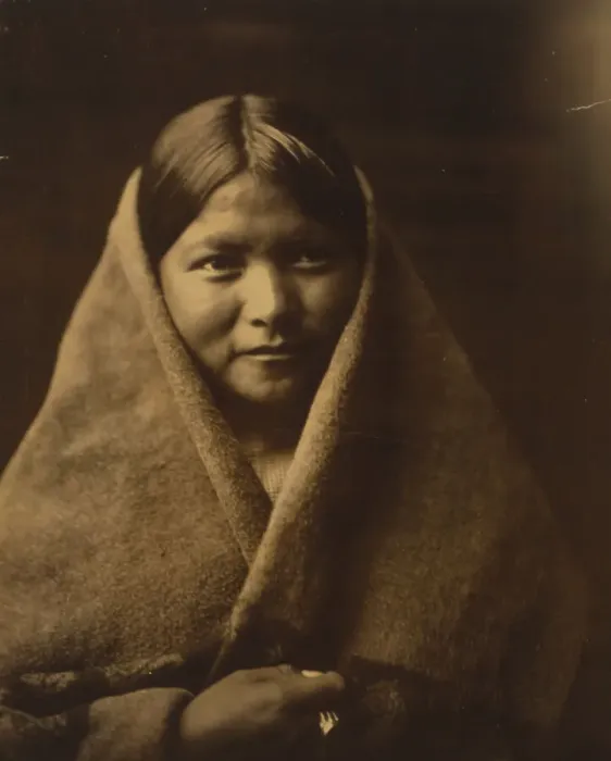 Framed Print : Navaho Belle, c1904. Creator: Edward Sheriff Curtis Framed Print : Navaho Belle, c1904. Creator: Edward Sheriff Curtis