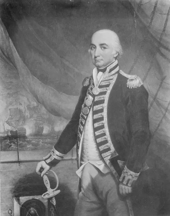 Framed Print : Naval officer, late 18th-early 19th century. Creator: Kirk & Sons of Cowes Framed Print : Naval officer, late 18th-early 19th century. Creator: Kirk & Sons of Cowes