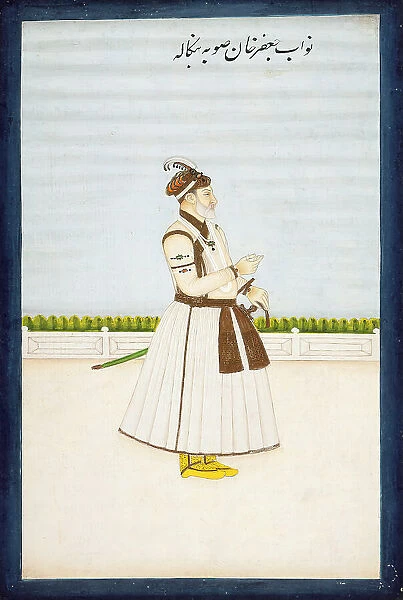 Nawab Mir Jafar Khan (reigned 1704-1726), between 1760 and 1775. Creator: Unknown