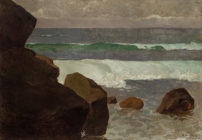 Framed Print : The Neapolitan Coast, 1908. Creator: Wlodzimierz Blocki Framed Print : The Neapolitan Coast, 1908. Creator: Wlodzimierz Blocki