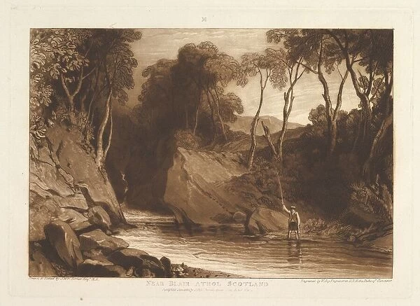 Near Blair Athol, Scotland (Liber Studiorum, part VI, plate 30), June 1, 1811