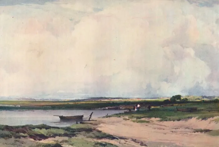 Framed Print : Near Bognor, Sussex, c1922. Artist: Charles Harrington Framed Print : Near Bognor, Sussex, c1922. Artist: Charles Harrington