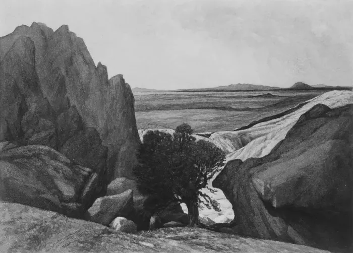 Framed Print : Near Last Camp on Ross Fork, Snake River, Lander Wagon Road, Oregon, 1859 Framed Print : Near Last Camp on Ross Fork, Snake River, Lander Wagon Road, Oregon, 1859