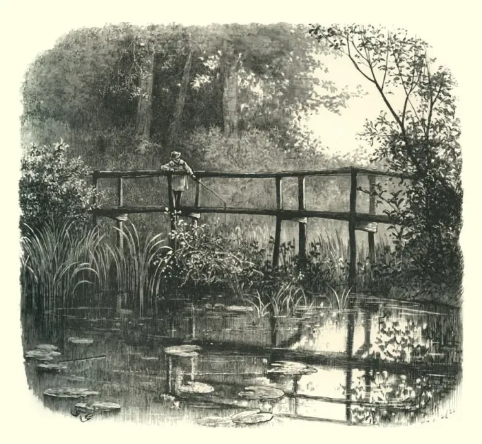 Framed Print : Near Godalming, c1870 Framed Print : Near Godalming, c1870