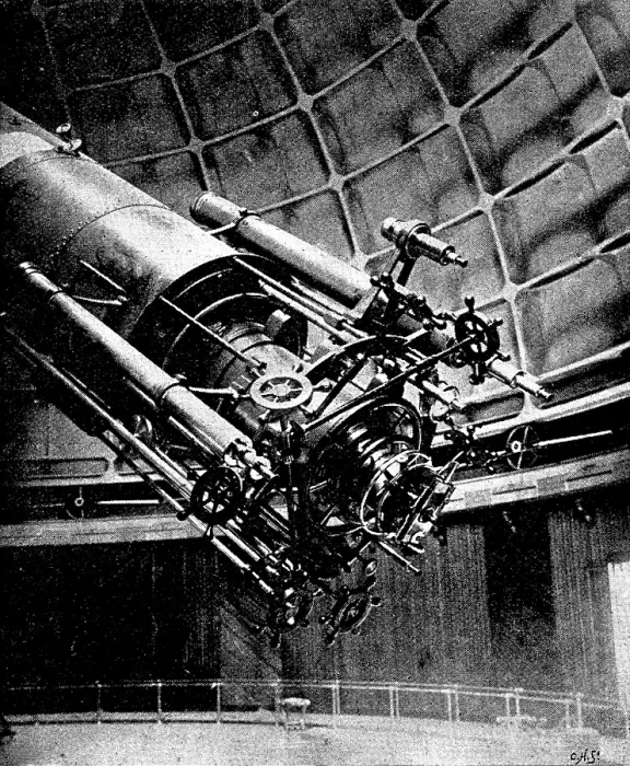 Framed Print : Our Near Neighbour, Mars: Fig. 1: the eye-end of the Great Lick Refractor, 1895. Creator: Carl Hentschel Framed Print : Our Near Neighbour, Mars: Fig. 1: the eye-end of the Great Lick Refractor, 1895. Creator: Carl Hentschel