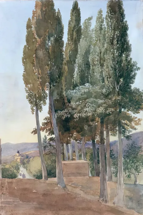 Framed Print : Near Porta Pinti, Florence, 1824. Creator: James William Giles Framed Print : Near Porta Pinti, Florence, 1824. Creator: James William Giles