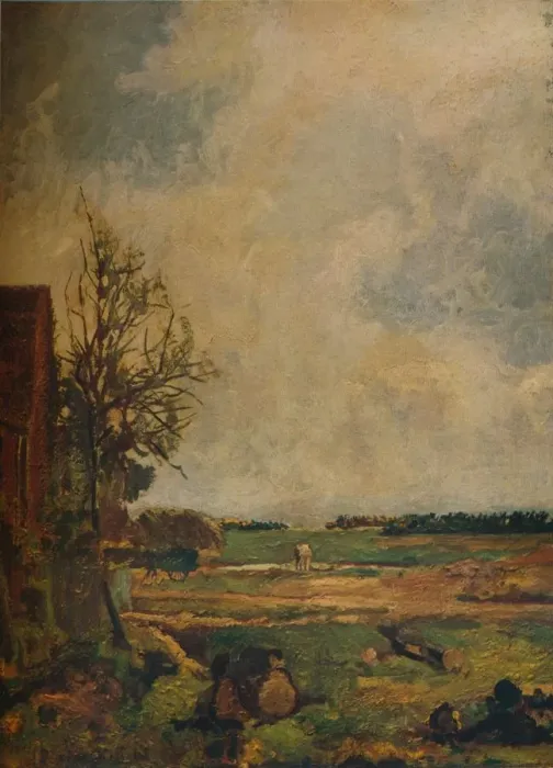 Framed Print : Near Rickmansworth, c1896. Artist: John William Buxton Knight Framed Print : Near Rickmansworth, c1896. Artist: John William Buxton Knight