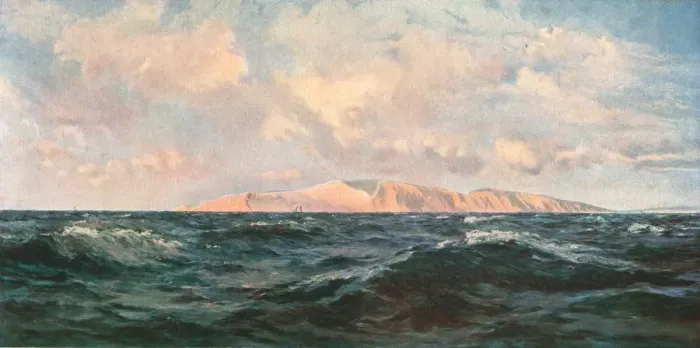Framed Print : Nearing the Needles, c1888, (c1902). Creator: Unknown Framed Print : Nearing the Needles, c1888, (c1902). Creator: Unknown