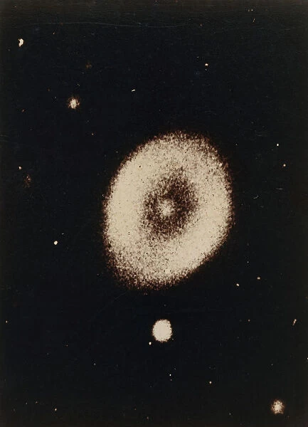 Nebuleuse de la Lyre, ca. 1885. Creators: Paul Henry, Prosper Henry