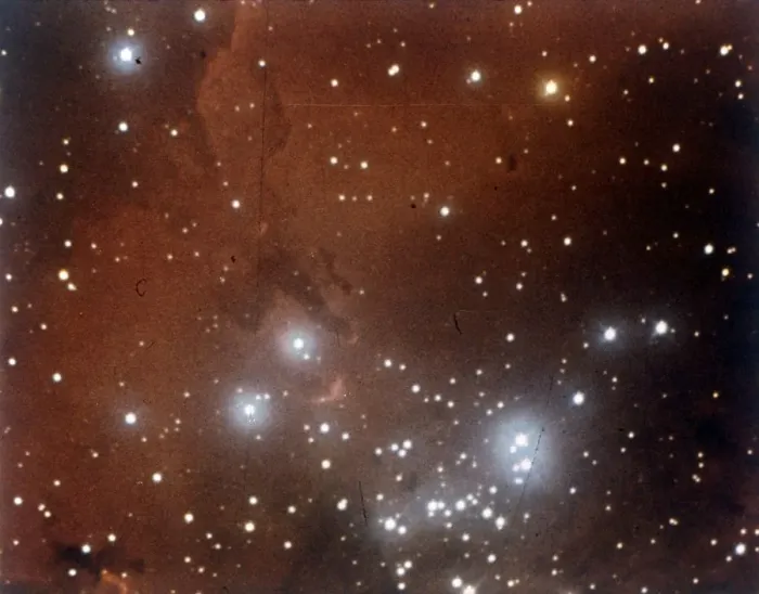 Framed Print : Nebulosity and star cluster in Serpens. Creator: NASA Framed Print : Nebulosity and star cluster in Serpens. Creator: NASA