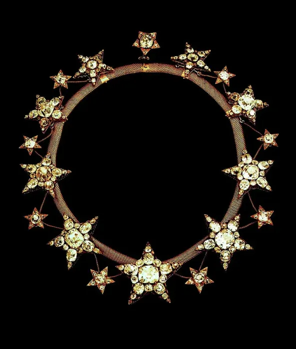 Framed Print : The Necklace of Stars, 1862. Creator: Historic Object Framed Print : The Necklace of Stars, 1862. Creator: Historic Object