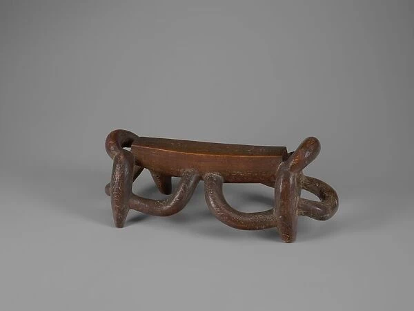 Neckrest (Isicamelo), South Africa, 19th century. Creator: Unknown