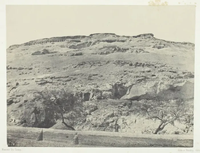 Framed Print : Necropole de l Ancienne Lycopolis, Haute-Egypte, 1849 / 51, printed 1852 Framed Print : Necropole de l Ancienne Lycopolis, Haute-Egypte, 1849 / 51, printed 1852