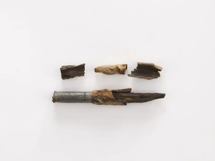 Framed Print : Needle case (fragments), Goryeo period, 12th-13th century. Creator: Unknown Framed Print : Needle case (fragments), Goryeo period, 12th-13th century. Creator: Unknown