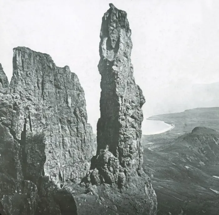 Framed Print : Needle Rock, Skye. Creator: Unknown Framed Print : Needle Rock, Skye. Creator: Unknown