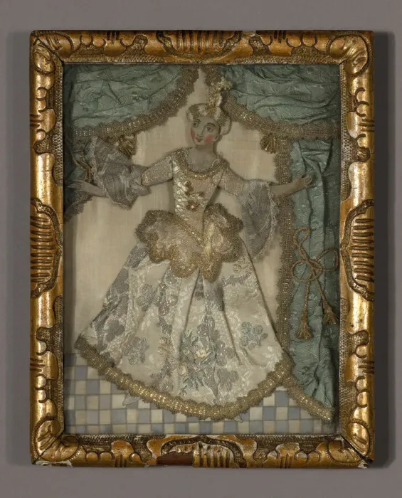 Framed Print : Needlepoint Picture, France, 18th century. Creator: Unknown Framed Print : Needlepoint Picture, France, 18th century. Creator: Unknown